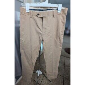 Brooks Brothers Advantage Chino Milano 31/32 100 % Cotton Tan